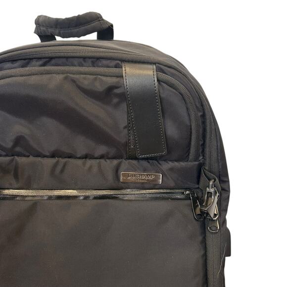 Duchamp London Black Getaway Expandable Backpack - Picture 2 of 6